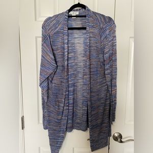 Christopher & Banks Open Cardigan; NWOT; XL